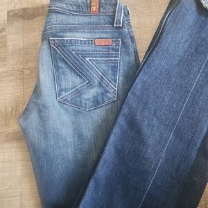 Women’s Blue Denim Jeans - Classic Mid Wash